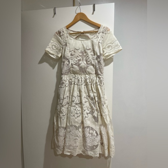 Ivory Stella Lace Dress - Plenty by Tracy Reese / Anthropologie - Picture 2 of 5